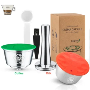 Capsules en plastique rechargeables compatibles avec les machines à café Nescafé